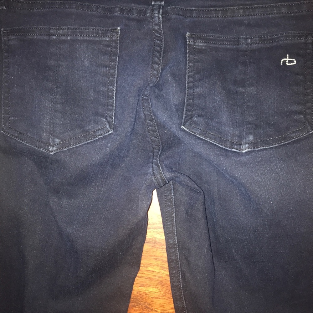 Rag & bone legging jean, size 26, midnight color - Picture 3 of 4